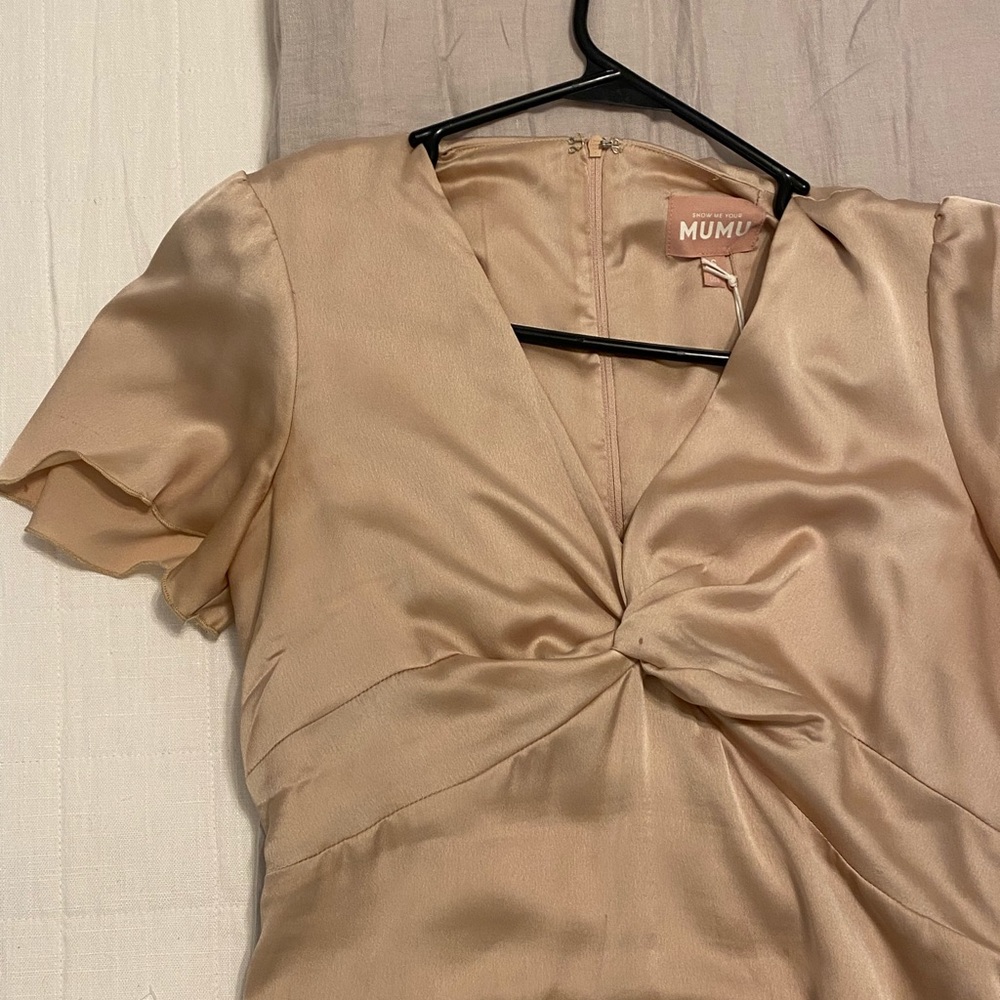 Show Me Your MuMu Rome Twist- Champagne Lux